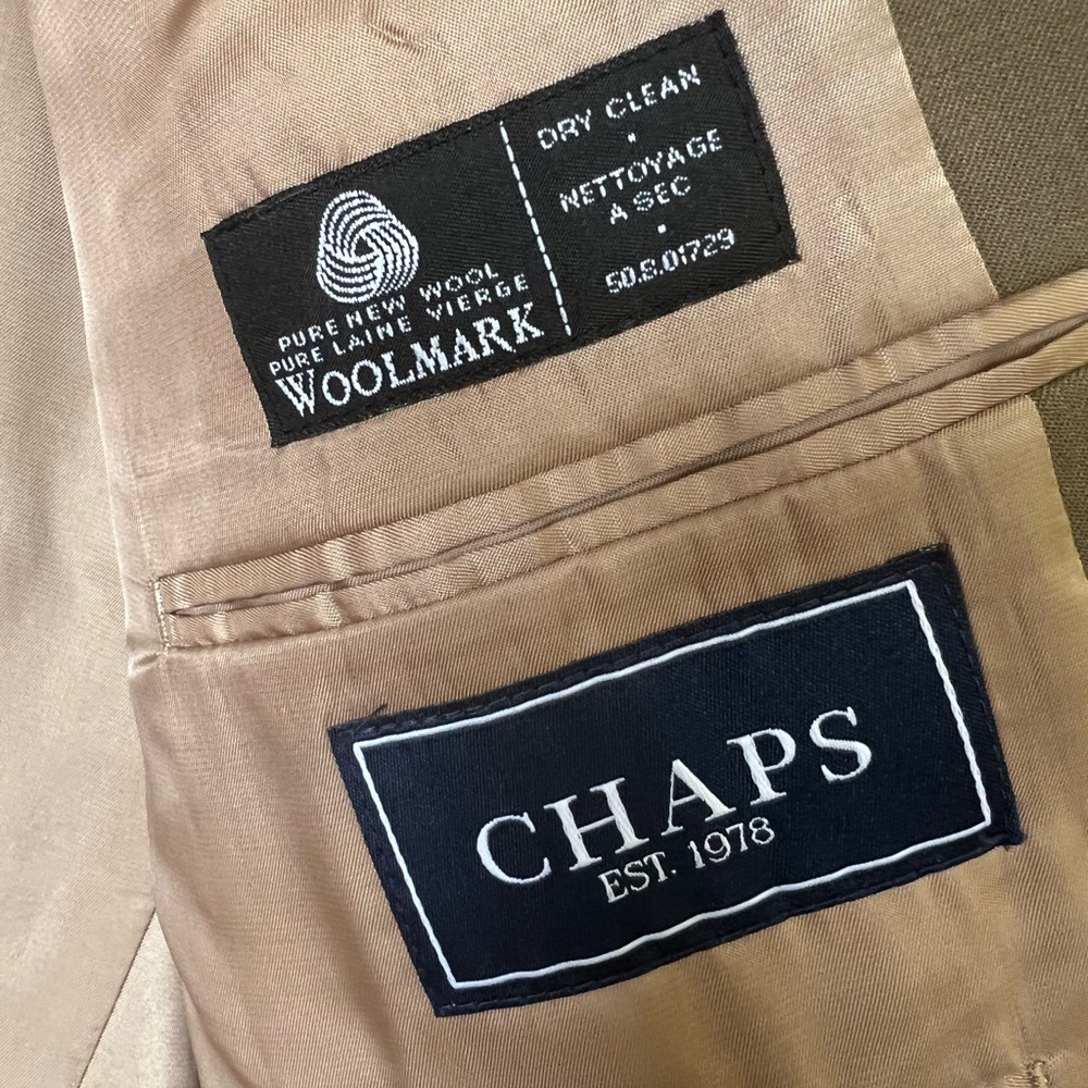 Men's Chaps Suit Jacket - Picture 3 of 5